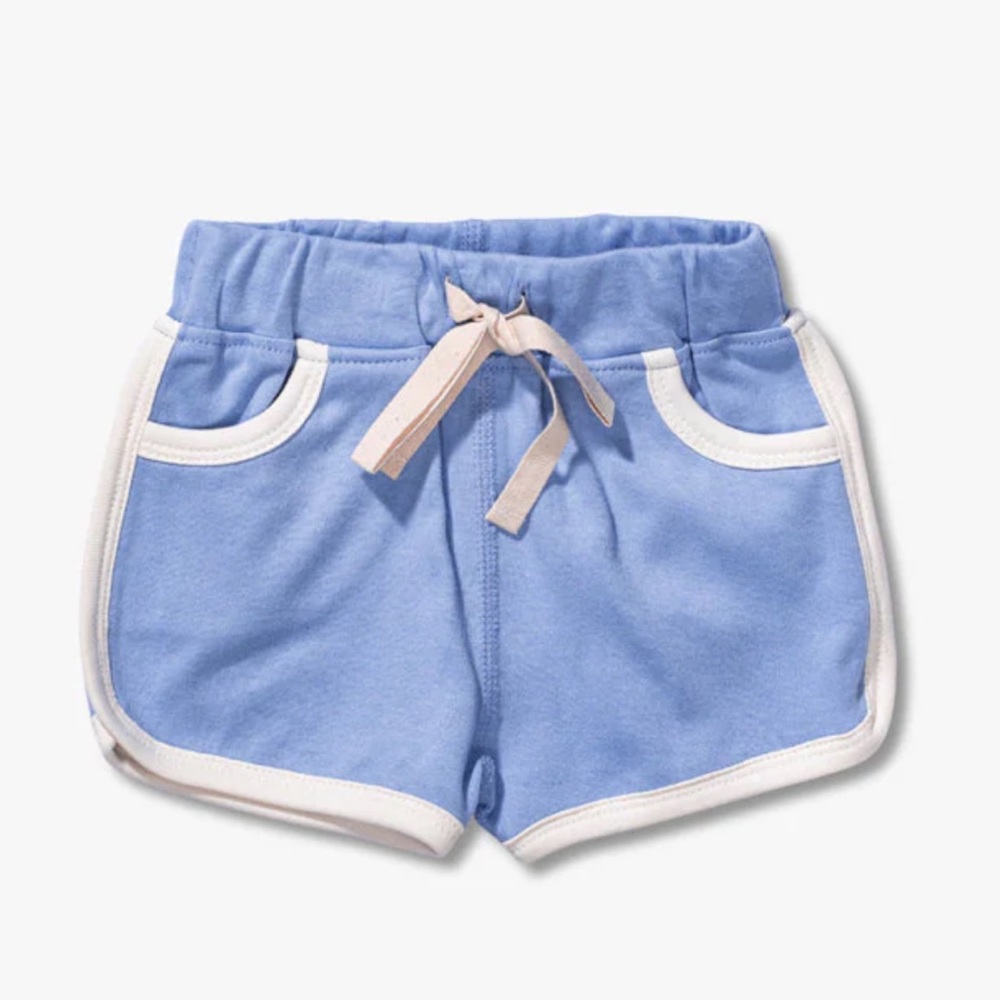 Sapling Organic Sardine Blue shorts